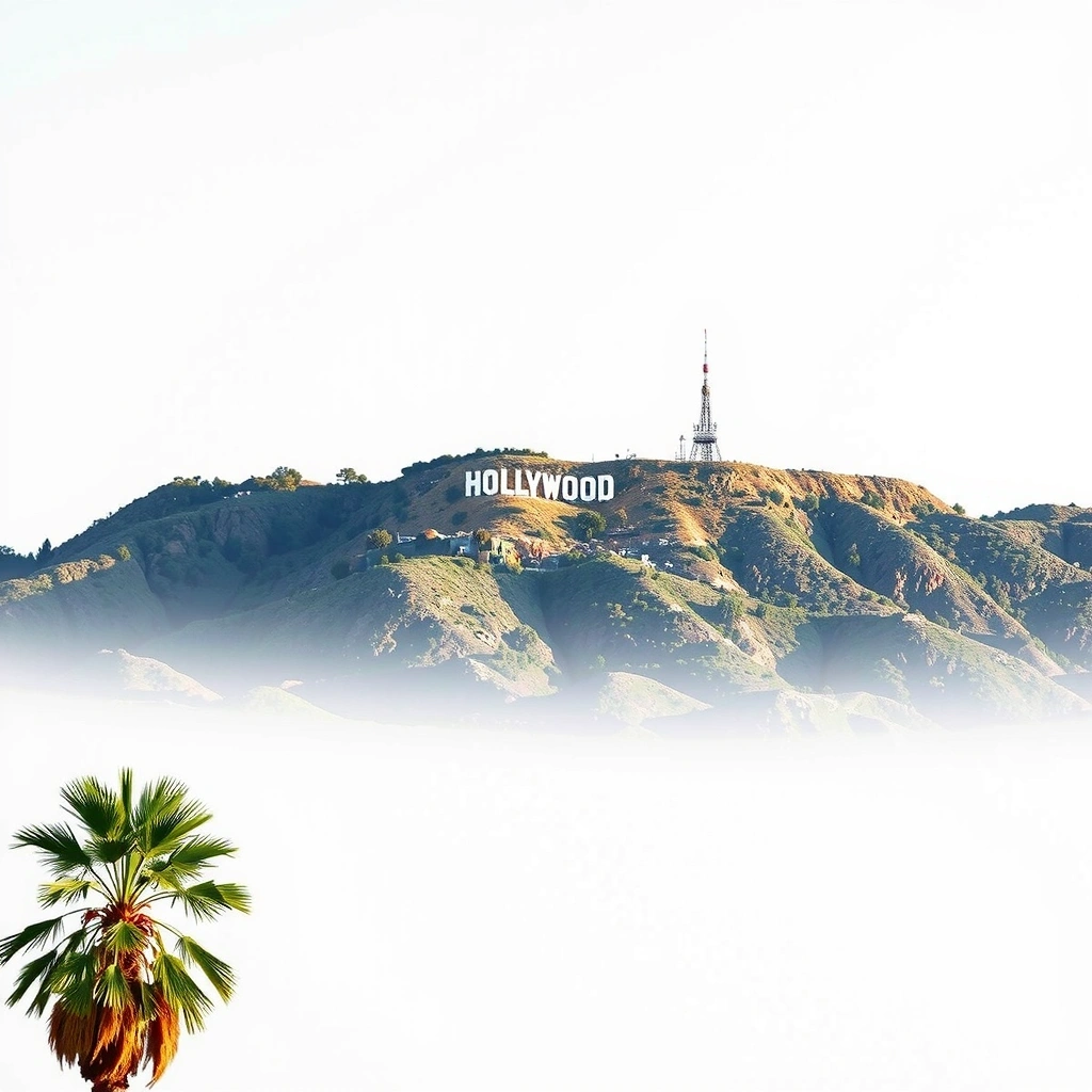 Лос-Анджелес - Голливудский знак