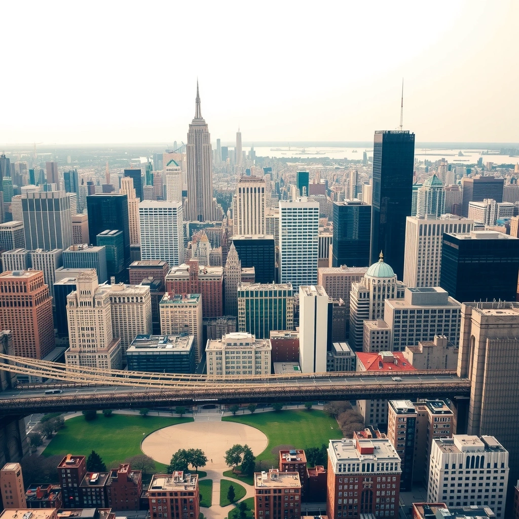 Нью-Йорк - город небоскребов и культурных достопримечательностей