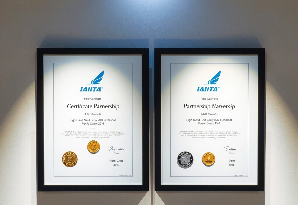 Сертификации и достижения ThoughtPulseFlow