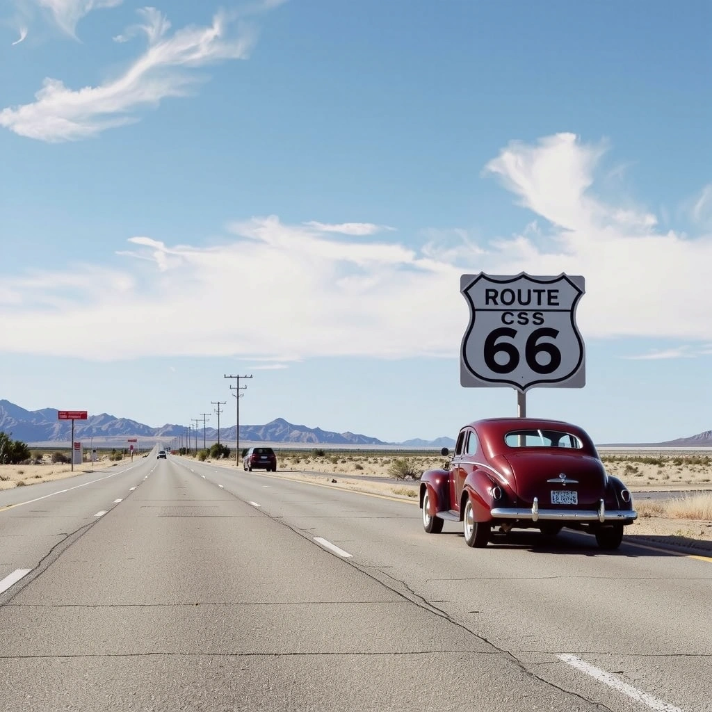 Маршрут Route 66 - легендарная американская дорога