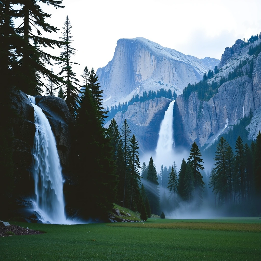 Йосемити - водопад Йосемити